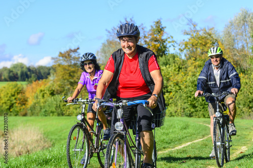 Senioren-Radtour im goldenen Herbst