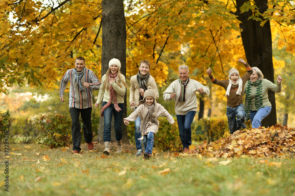 Happy smiling family Happy smiling family