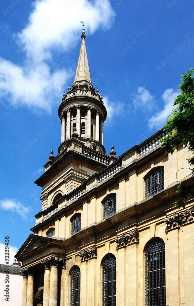 Lincoln College library spire, Oxford © Arena Photo UK