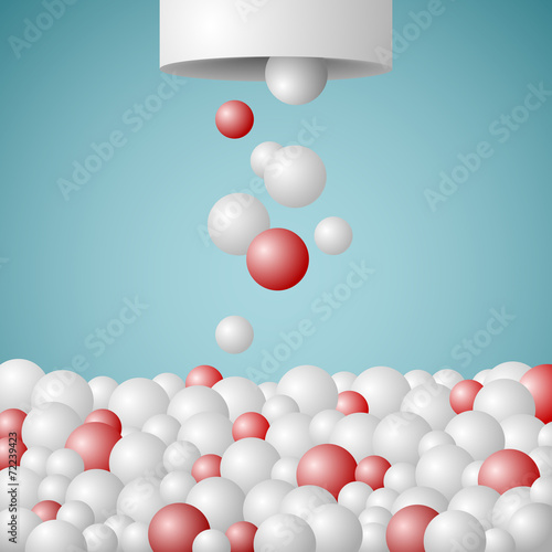 Falling balls