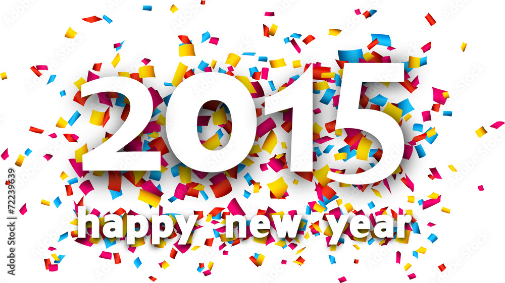 2015 paper confetti word. 2015 paper confetti word.