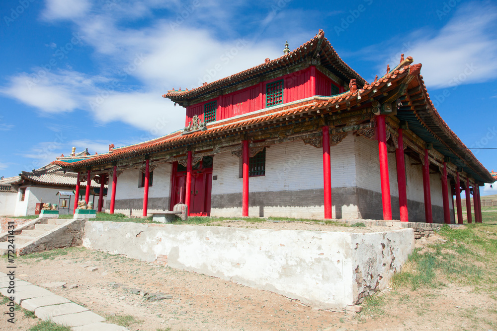 Erdene Zu Buddhist monastery in central Mongolia Erdene Zu Buddhist monastery in central Mongolia
