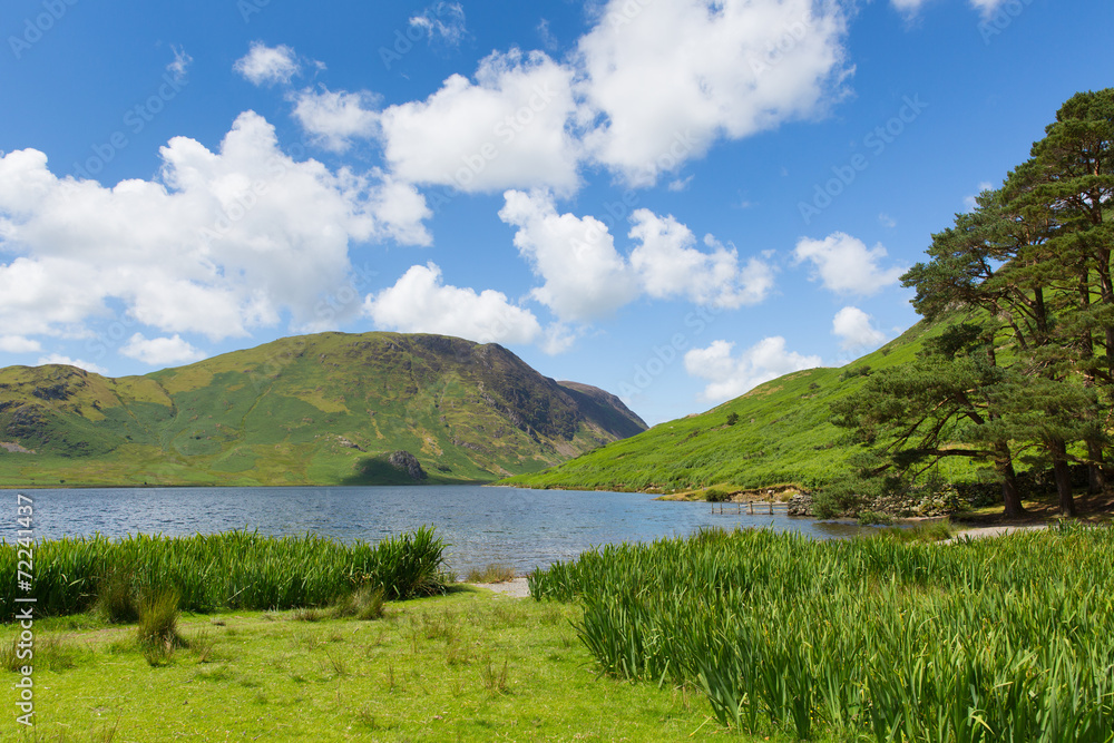 Fine weather Crummock Water Lake District England UK