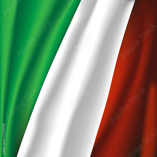 italy flag illustration
