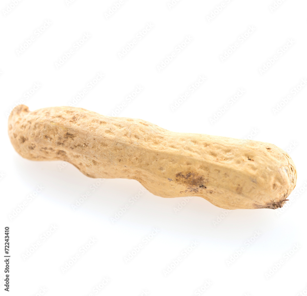 peanuts isolated on white background peanuts isolated on white background