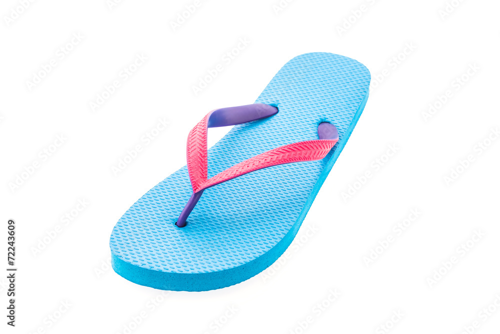 Flip flop isolated on white background Flip flop isolated on white background