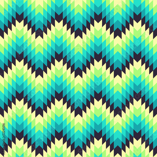 Aztec seamless pattern. Vector