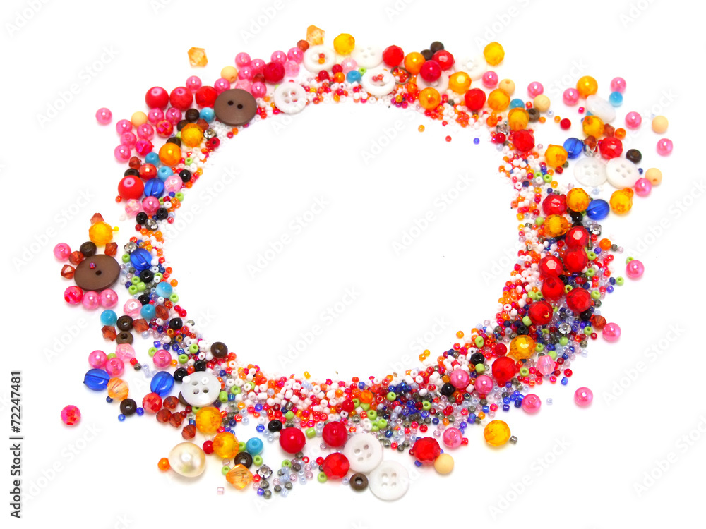 Colorful Circle Beads Decoration