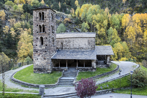 Sant Joan de Caselles in Canillo, Andorra photo