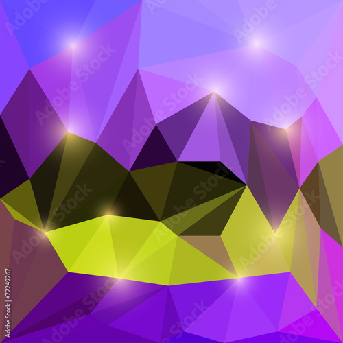 Abstract  vector triangular geometric background