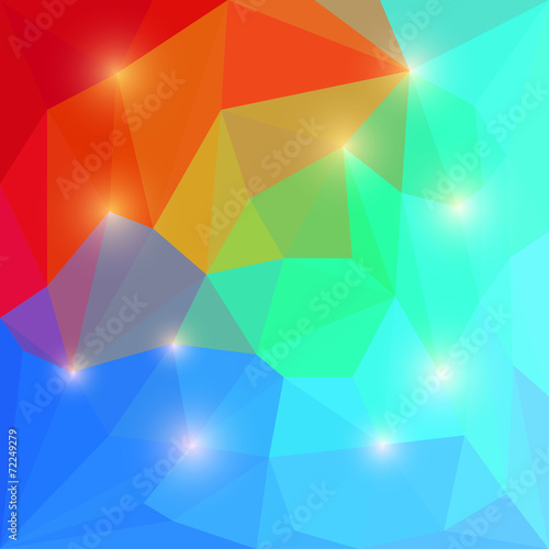 Abstract  vector triangular geometric background