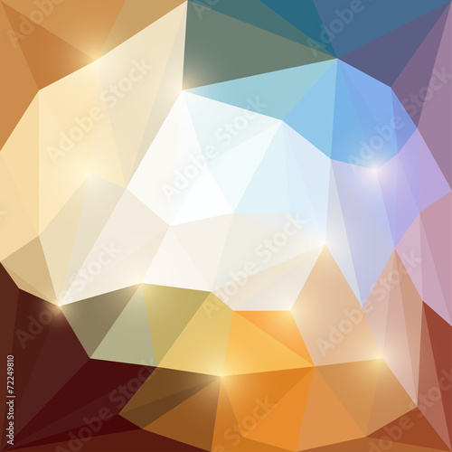 Abstract  vector triangular geometric background