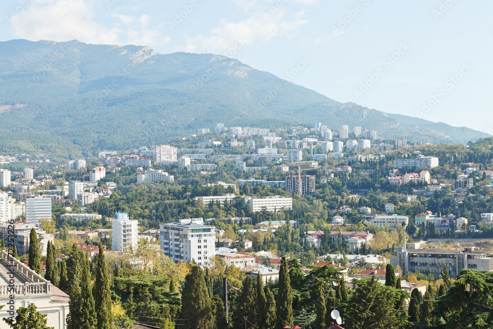 Yalta city from Darsan Hill, Crimea