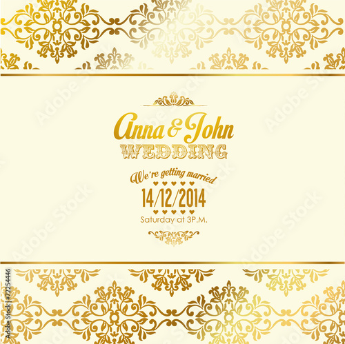 Wedding invitation