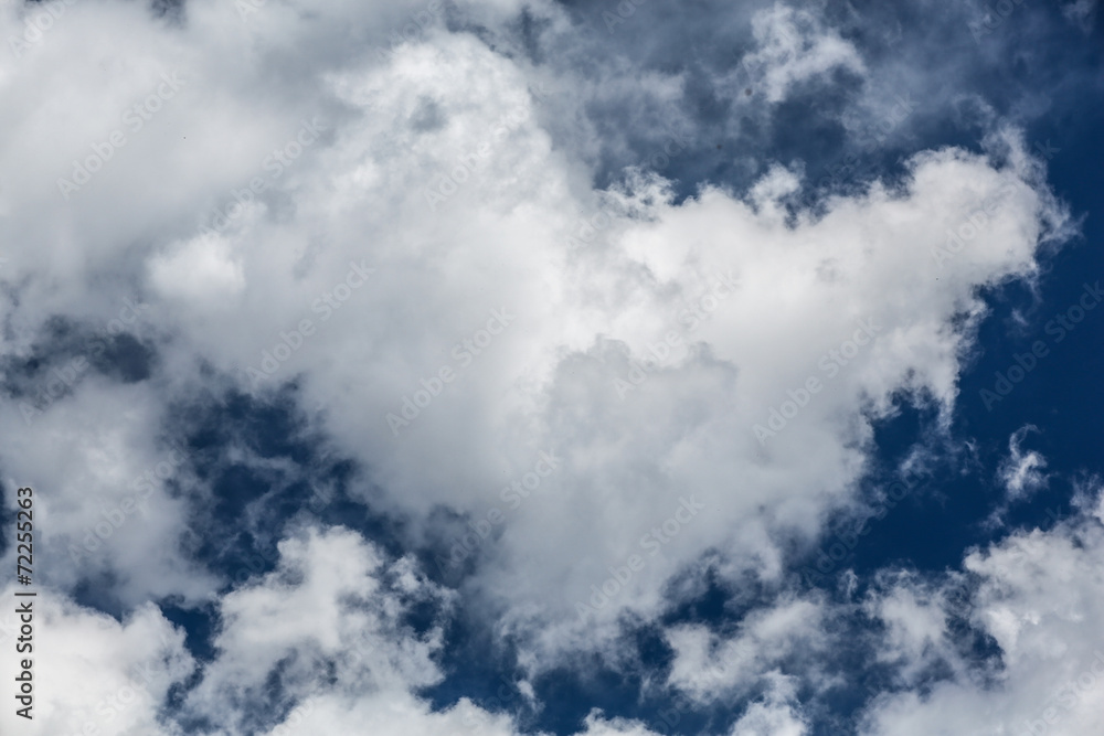 Fototapeta premium White clouds