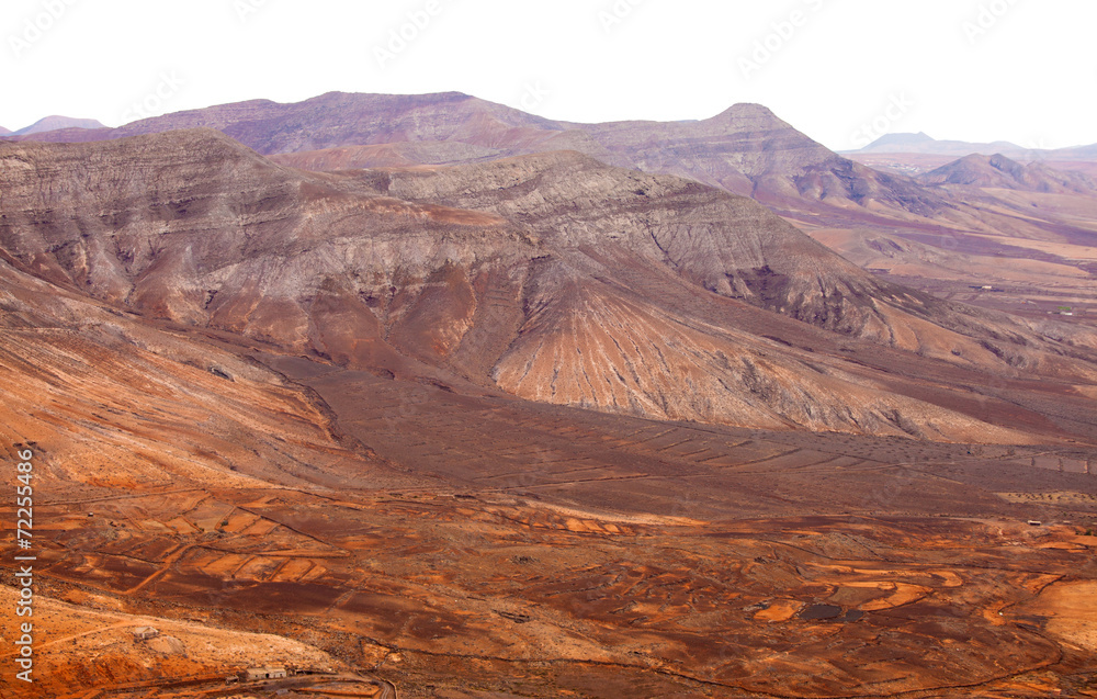 Fototapeta premium Inland Northern Fuerteventura, Canary Islands