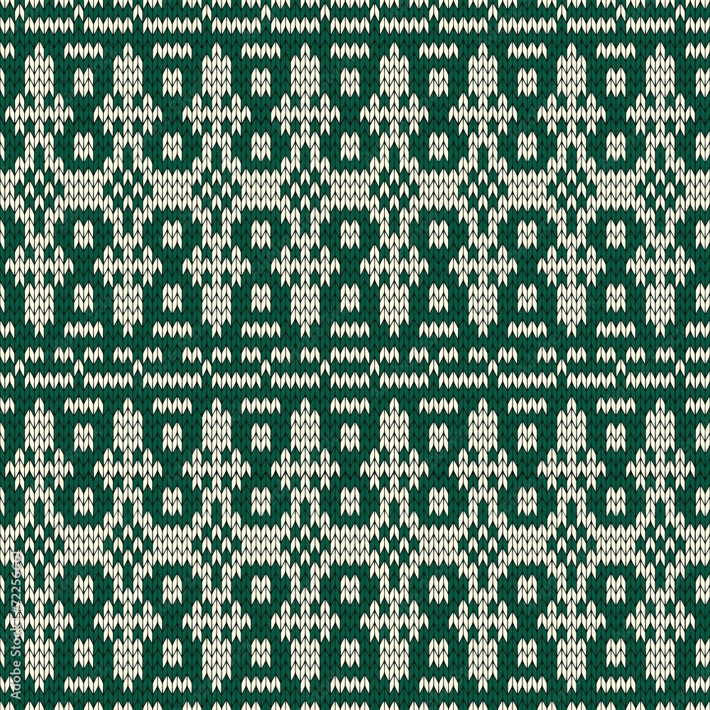 Christmas seamless knitted background. Christmas seamless knitted background.
