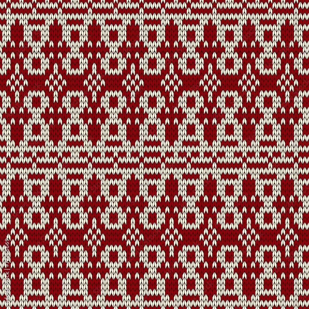 Christmas seamless knitted background. Christmas seamless knitted background.