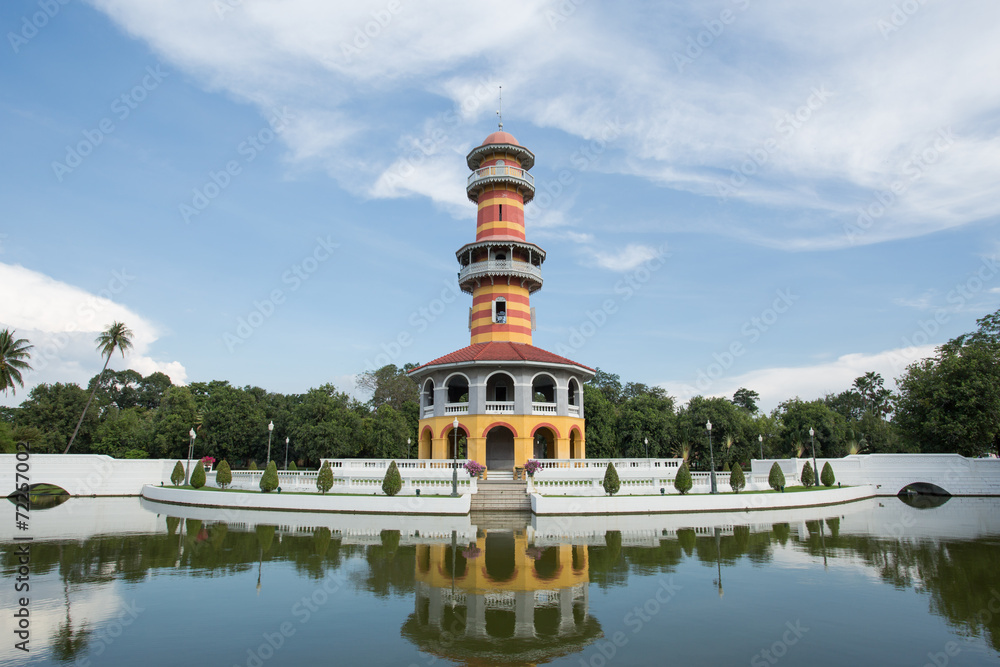 HO Withun Thasana at Bang Pa-In Palace, Thailand HO Withun Thasana at Bang Pa-In Palace, Thailand