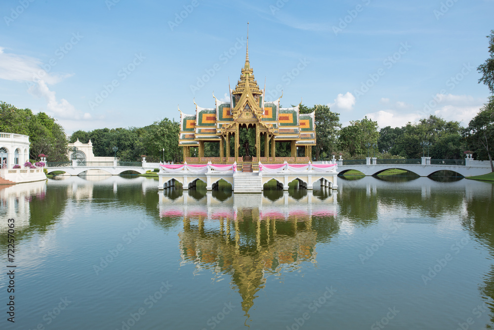 Phra Thinang Aisawan Thiphya-art at Bang Pa-In Palace, Thailand