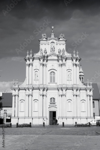 Warsaw - Visitationist church facade #72257206