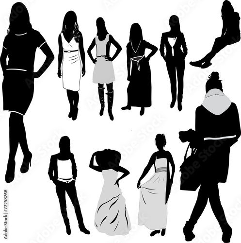 Woman Female Girl Fashion - vector