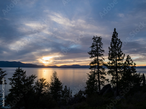 Sunset at Lake Tahoe