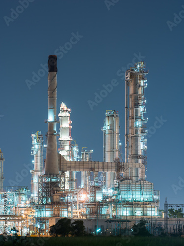 petrochemical industrial plant power station