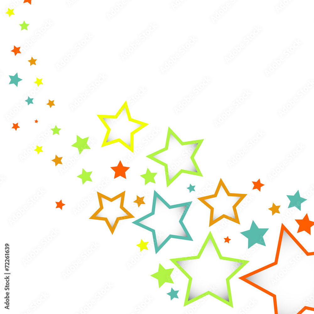 Abstract background with stars Abstract background with stars