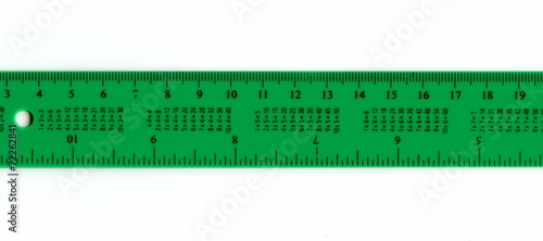 Green ruler