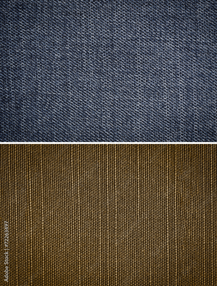 Fototapeta premium fabric texture background, set