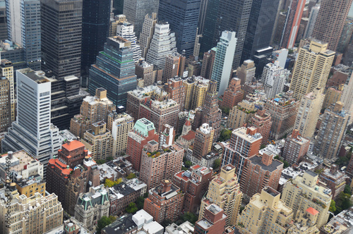 manhattan - New York - vu du ciel photo