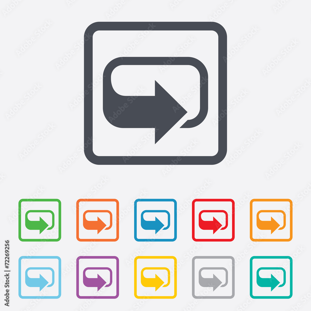 Rotation icon. Repeat symbol. Refresh sign. Rotation icon. Repeat symbol. Refresh sign.