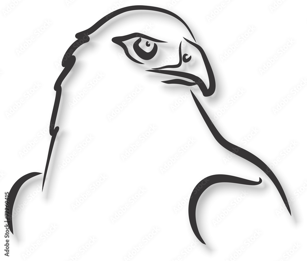 Орел Stock Vector | Adobe Stock