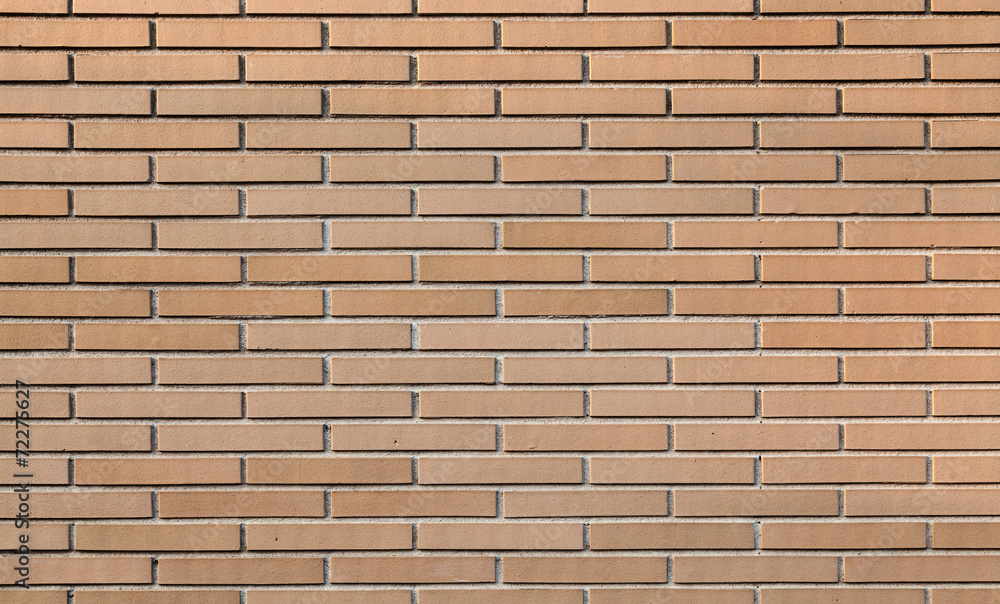 Red brick wall, small scale background texture Red brick wall, small scale background texture