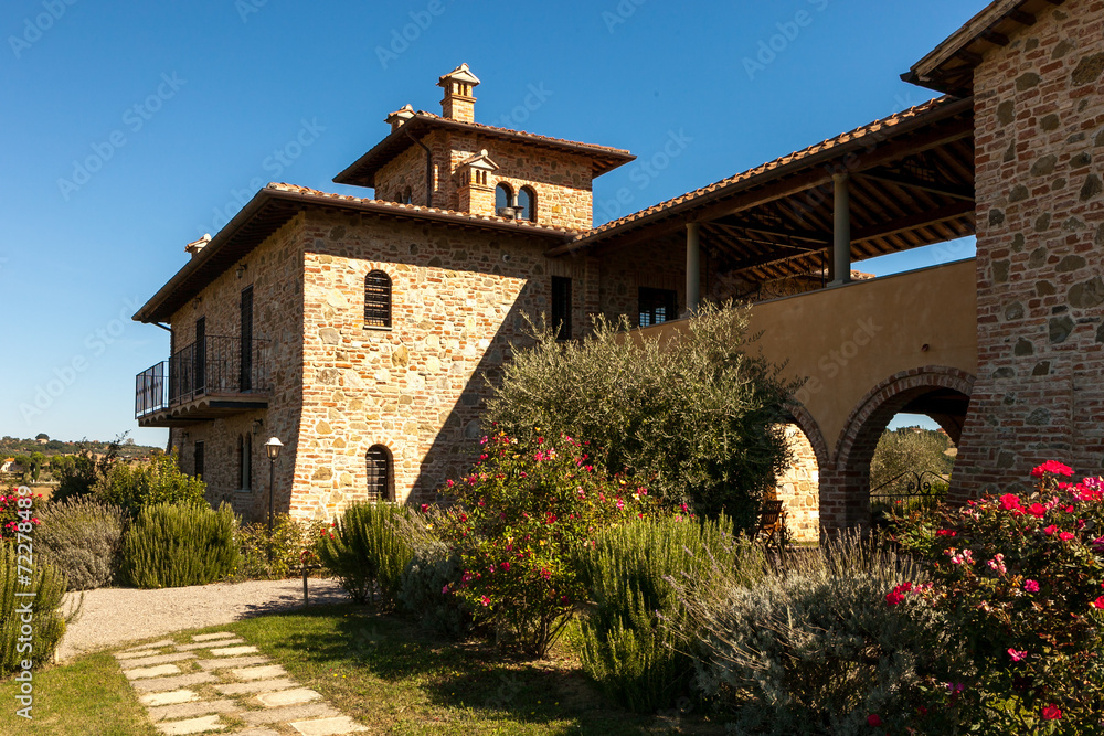 tuscan villa