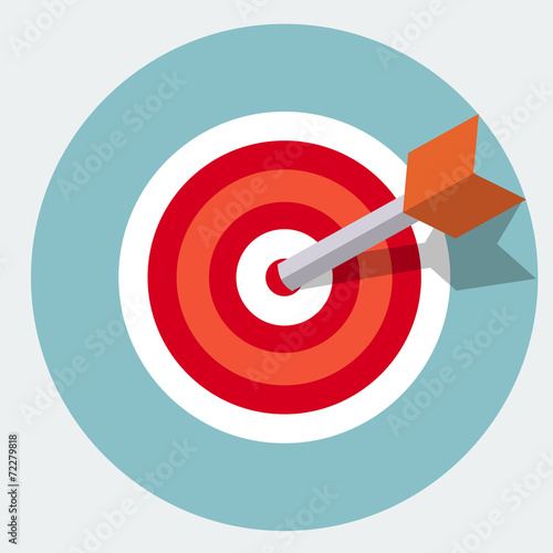 Vector target icon