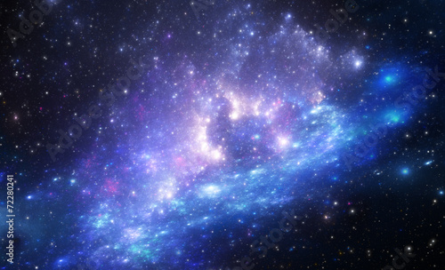 Fototapeta Naklejka Na Ścianę i Meble -  Nebula is a place where new stars are born