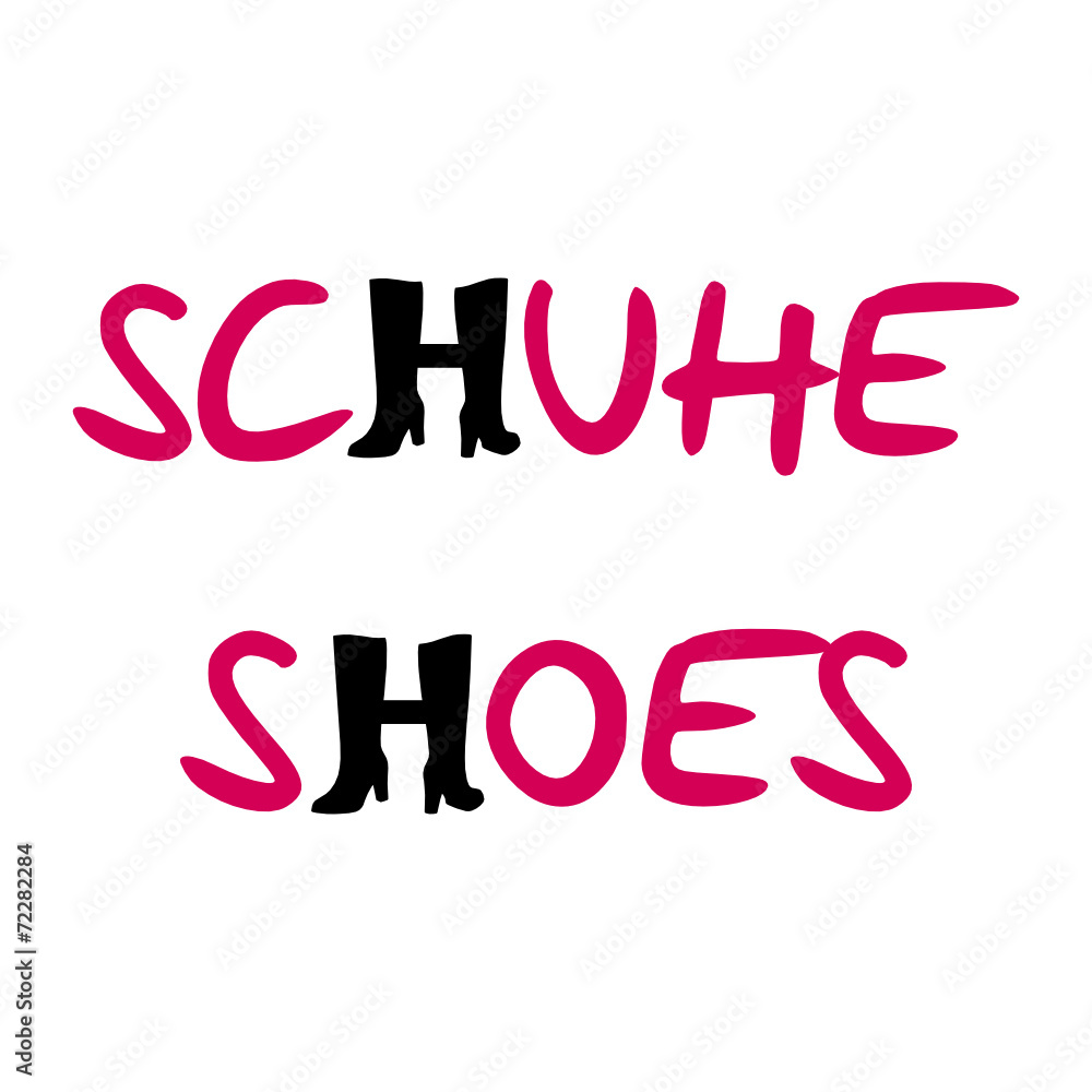 schrift schuhe shoes II schrift schuhe shoes II