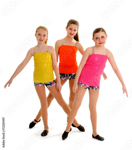 Photography Preteen Jazz Dance Trio