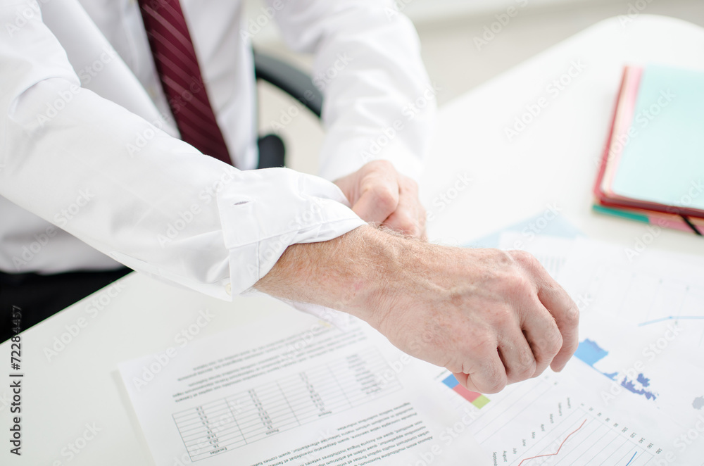 Motivated businessman Motivated businessman