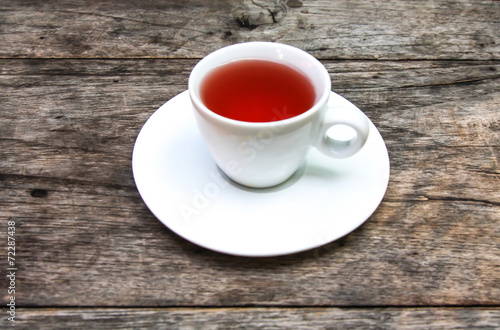 Tea on table