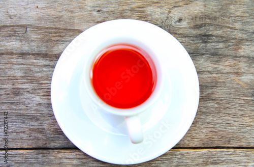 Tea on table