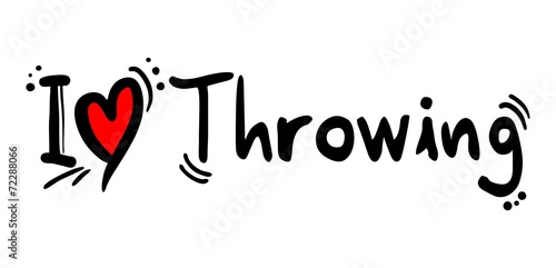 Throwing love