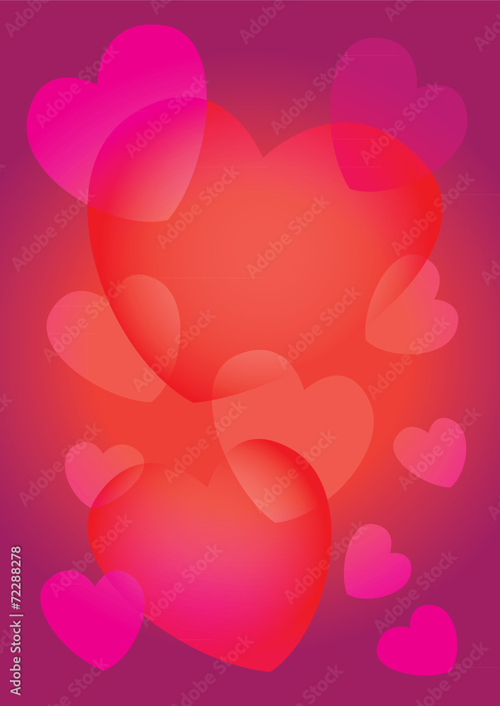 Sweet Hearts Abstract Vector background Sweet Hearts Abstract Vector background