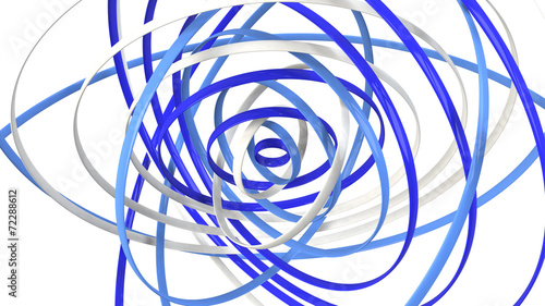 寒色系の3D-CG背景イメージ