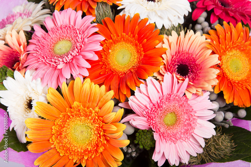 Beautiful bunch of gerberas