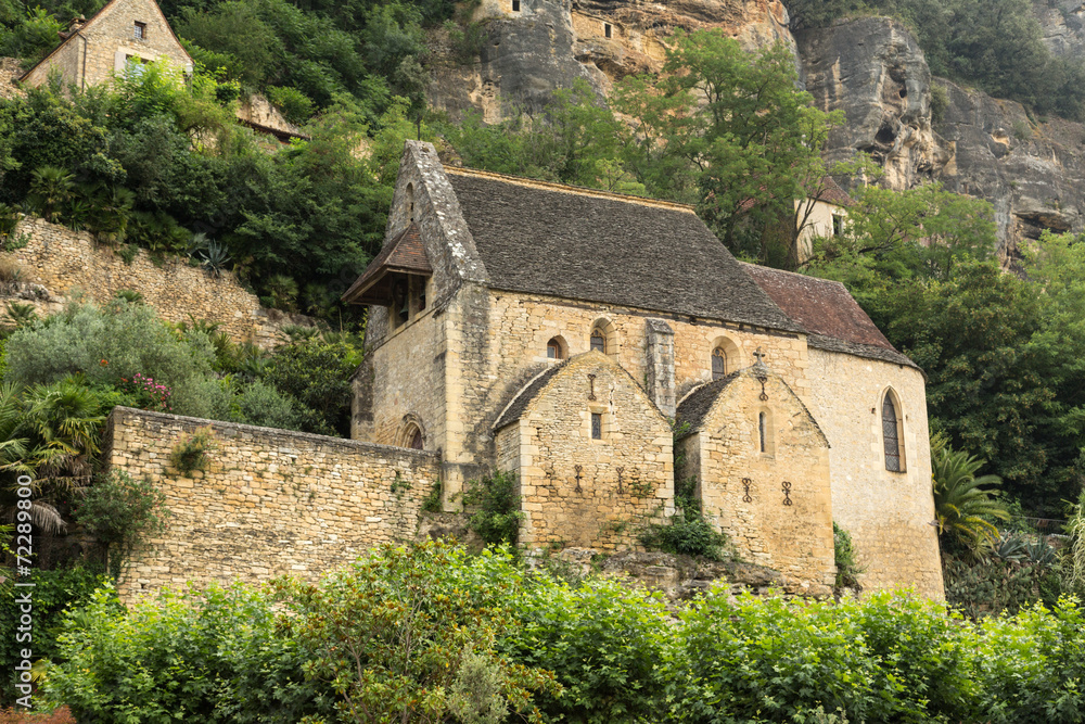 The Church in La Roque-Gageac