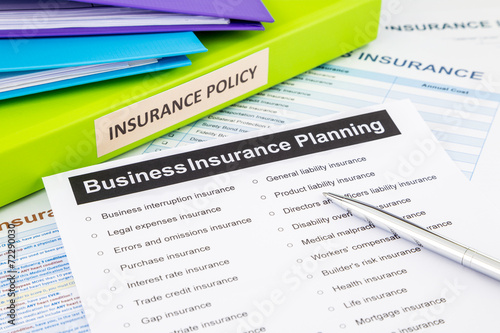 Business insurance planning checklist for risk management