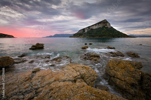 Figarolo island near Golfo Aranci, Sardinia, Italy. photo